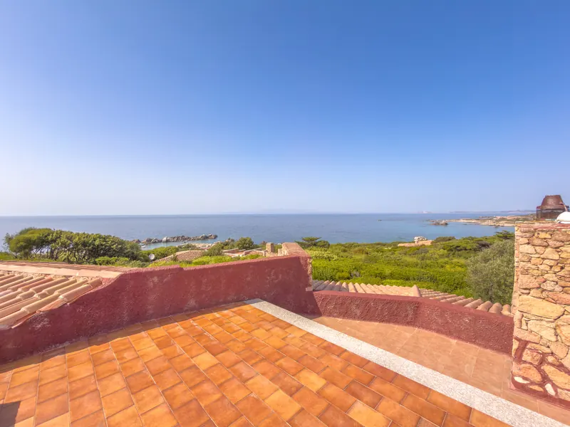 Villa Vita &mdash; solarium sul tetto con vista mare
